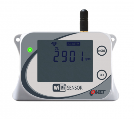 comet w5714 wifi co2 sensor with integrated probe