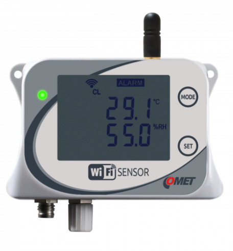 comet w3721 wifi temperature and relative humidity sensor for 2 external probe