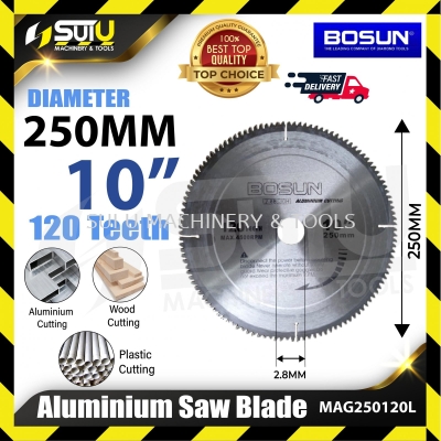 BOSUN MAG250120L 10" Aluminium Saw Blade