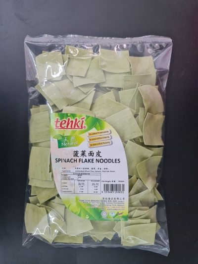 Tehki Spinach Flake Noodles 300g Ƥ 300g