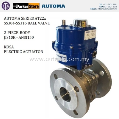 AT227F (Electric actuator ball valve)