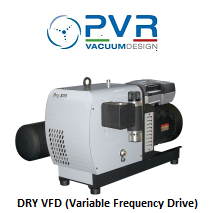 PVR Dry Claw VFD (Variable Frequency Drive) Vacuum Pumps Series