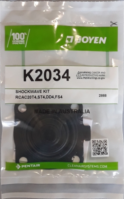 K2034 Goyen Diaphragm Kit