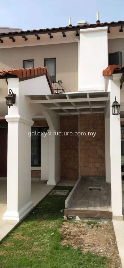 Pergola Acp paint and special pergola Acp hanging paint @ Jalan Setia Tropika U13/18C2, Setia ECO Park.