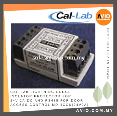 CAL-LAB Callab Cal Lab Lightning Surge Isolator Protector for 24V DC 2A and RS485 MD-4Ccu(24V2A)