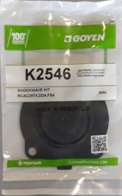 K2546 Goyen Diaphragm Kit