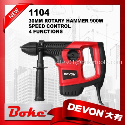 DEVON 1104 Rotary Hammer 30mm