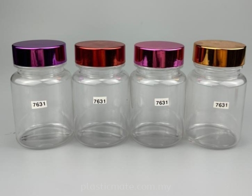 90ml Pharmaceutical Tablet / Capsule Bottles : 7638