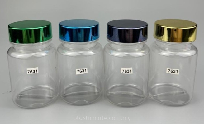 90ml Pharmaceutical Tablet / Capsule Bottles : 7638