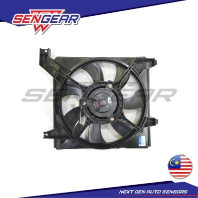 HYUNDAI ELANTRA OLD FAN MOTOR COMPLETE SET WITH FAN GUARD 