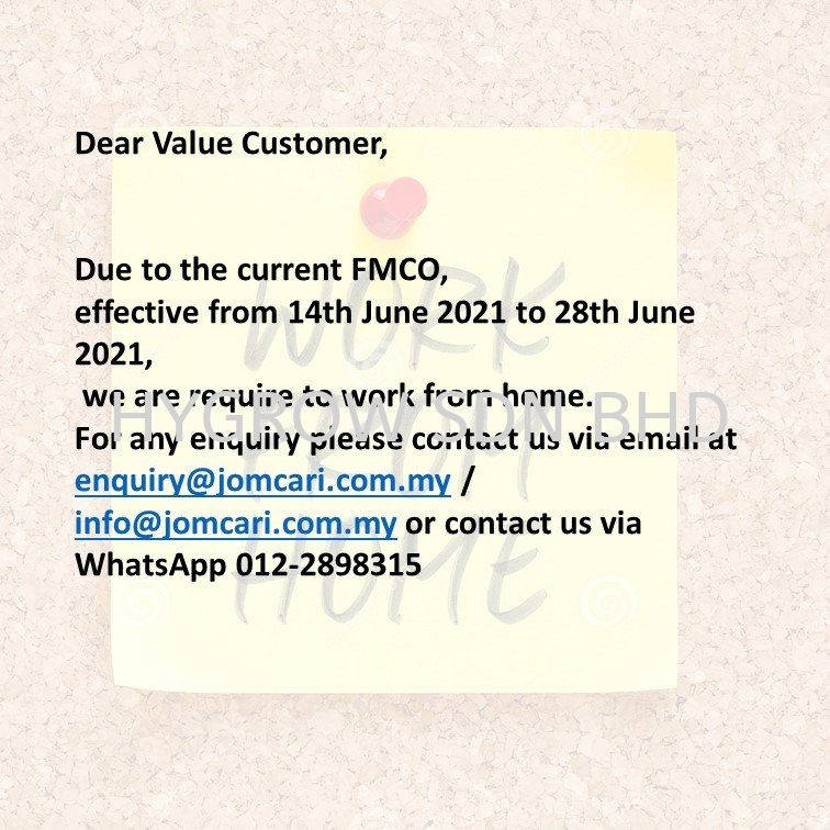 FMCO UPDATE