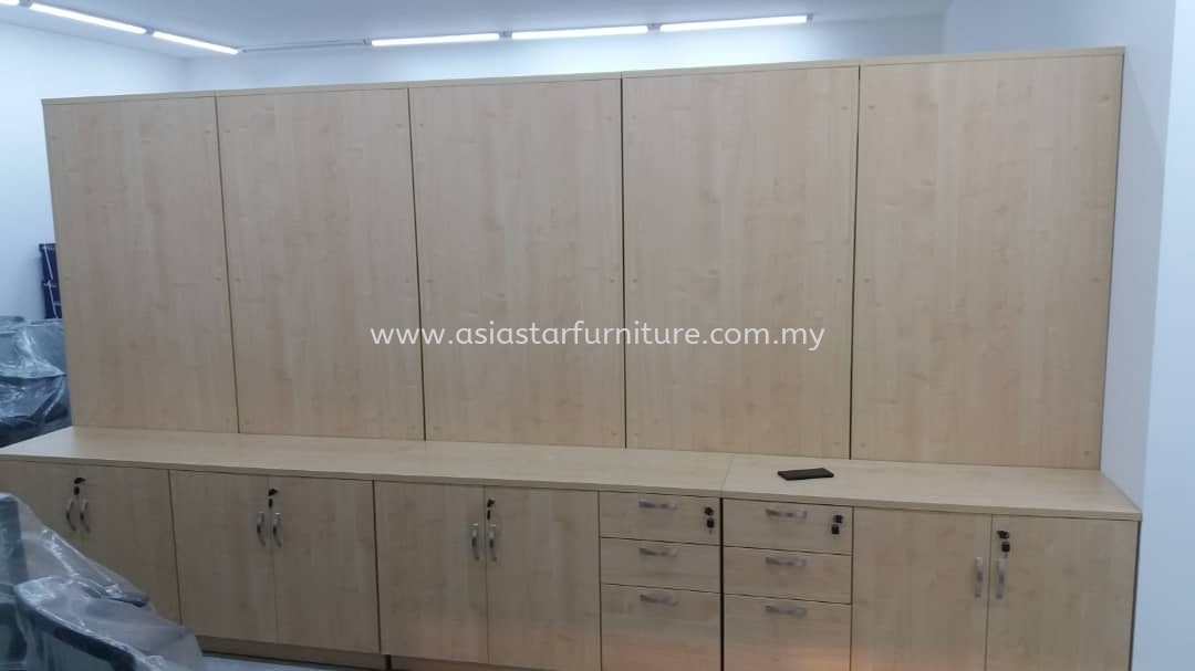 DELIVERY & INSTALLATION HIGH CABINET Q-YD 21 & LOW Q-YDD 7160 OFFICE FURNITURE MUTIARA DAMANSARA, PETALING JAYA