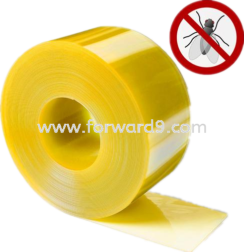 Anti-Insect PVC Curtain Strip - Clear  Engineering Plastics Polymer ( PU / Rubber etc ) 