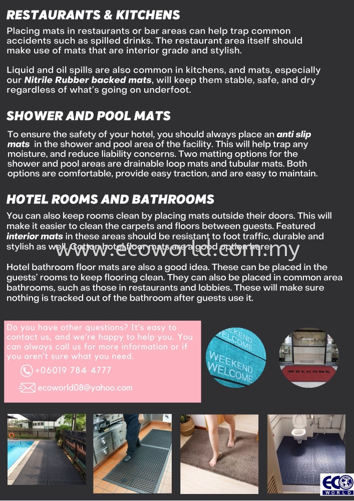 Hotel Floor Mat Placement Ideas Guide