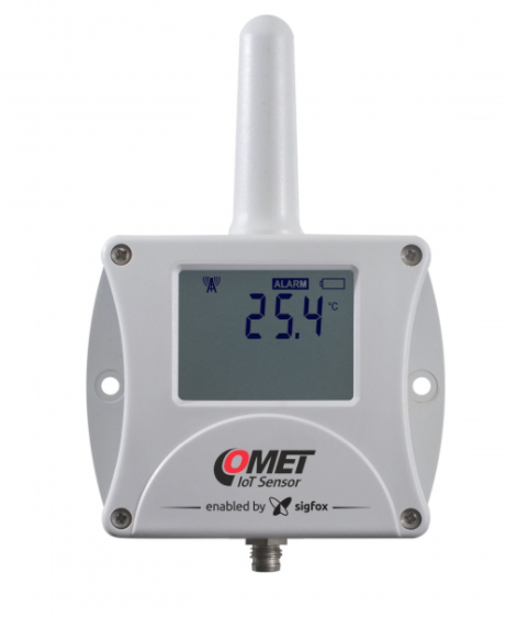 comet w0811 wireless iot thermometer for external probe, sigfox