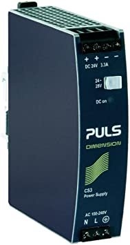 PULS CS3.241 DIN RAIL POWER SUPPLIES INPUT: AC100~120/200~240V, DC110~300V OUTPUT: 24VDC/80W/3.3A