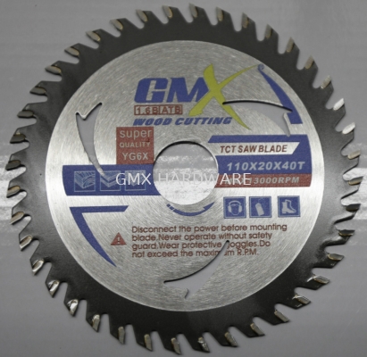 GMX 1.6B ATB WOOD CUTTING TCT SAW BLADE (40 TEETH)