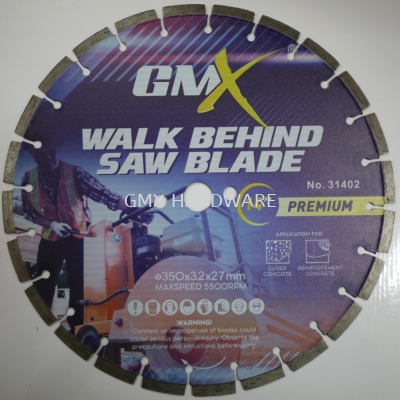 GMX WALK BEHIND SAW BLADE NO.31402 14" PREMIUM