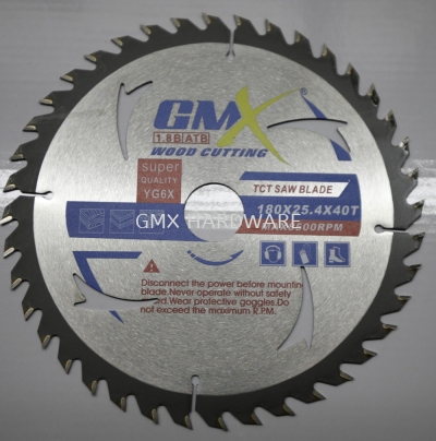 GMX 1.8B ATB WOOD CUTTING TCT SAW BLADE (40 TEETH)