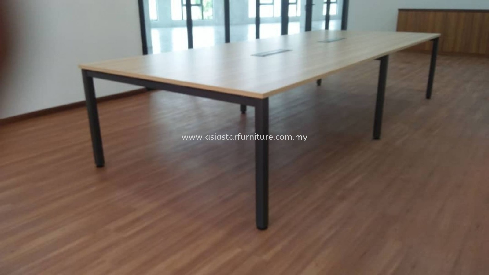 DELIVERY & INSTALLATION MEETING OFFICE TABLE METAL N LEG SVB 30 OFFICE FURNITURE GOMBAK, KUALA LUMPUR