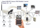 SMART HD IP CAMERA WIFI MOBILE CONTROL SC-01 IP CAMERA CCTV