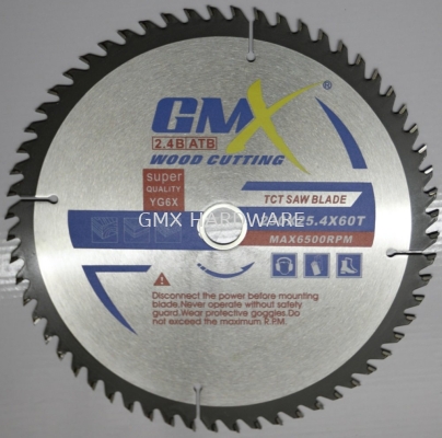 GMX 2.4B ATB WOOD CUTTING TCT SAW BLADE (SUPER QUALITY YG6X)