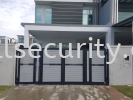 ALUMINIUM TRACKLESS FOLDING GATE Aluminium Trackless Folding Gate Aluminium Gate - i-SmartGate