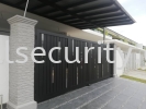 ALUMINIUM TRACKLESS FOLDING GATE Aluminium Trackless Folding Gate Aluminium Gate - i-SmartGate