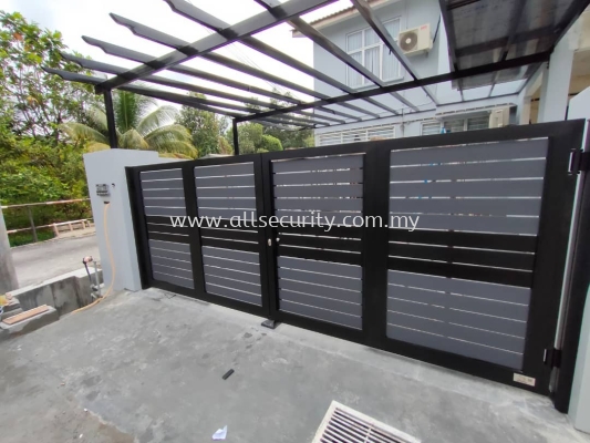 ALUMINIUM TRACKLESS FOLDING GATE