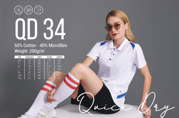 Mircofiber Collar Shirt - QD 34