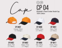 Cotton Brush Cap - CP 04 Caps Uniform & Caps