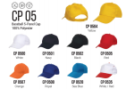 5 Panel Polyester Cap - CP 05 Caps Uniform & Caps