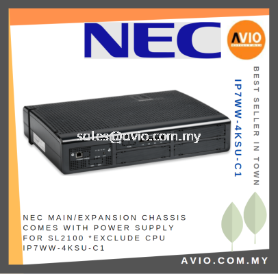 NEC Main Expansion Chassis comes with Power Supply for SL2100 PABX Phone IP7WW-4KSU-C1