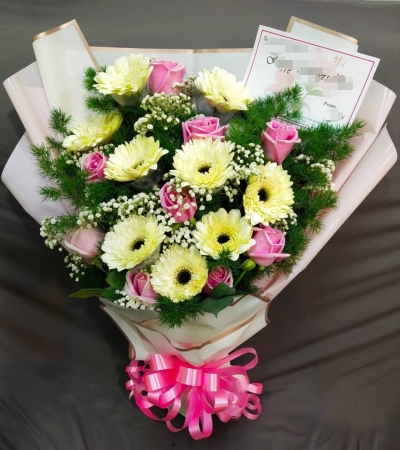 Rose mixed Daisy Bouquet HB1111 floristkl