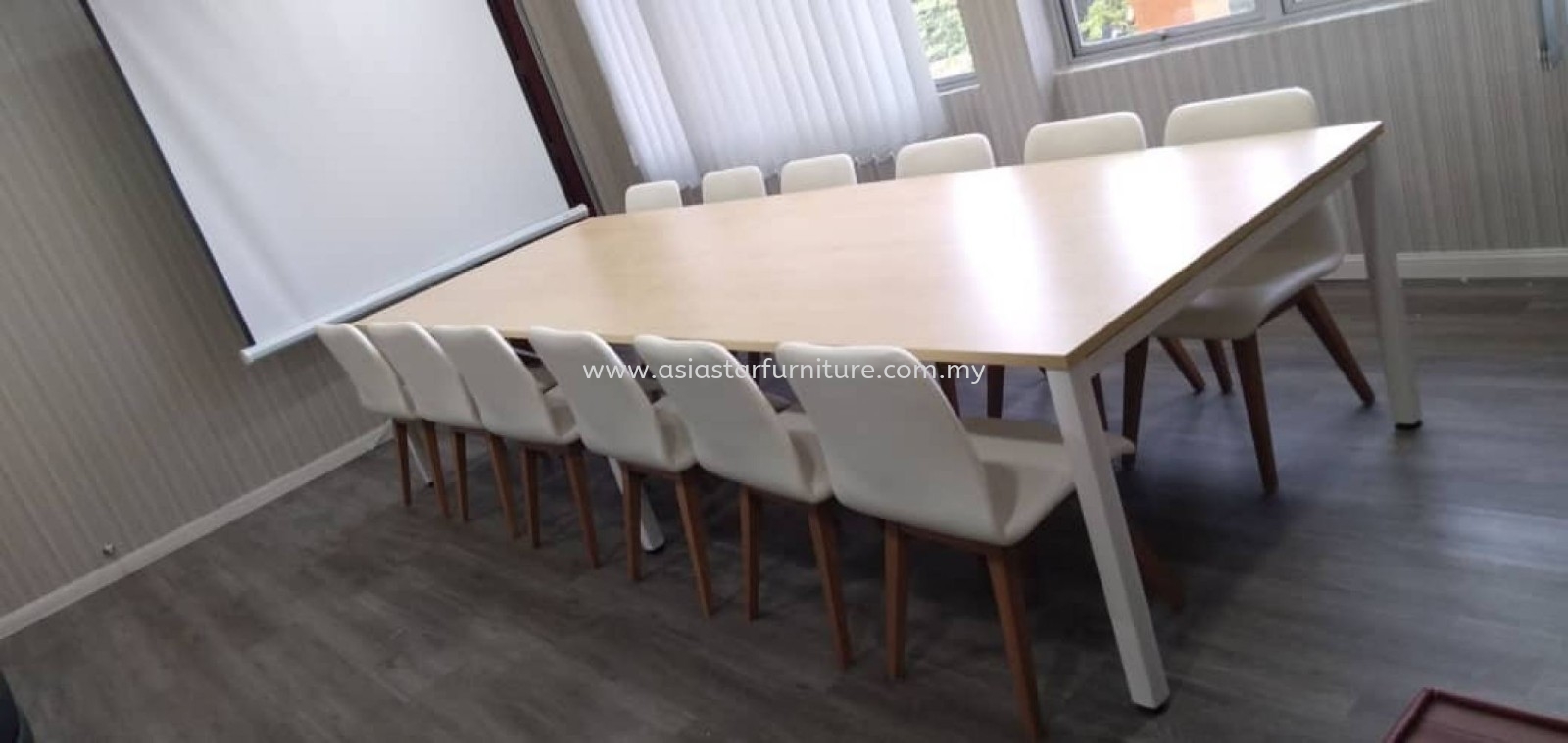 DELIVERY & INSTALLATION MUPHI MEETING OFFICE TABLE l DESIGNER OFFICE CHAIR l OFFICE FURNITURE l SEGAMBUT l KL