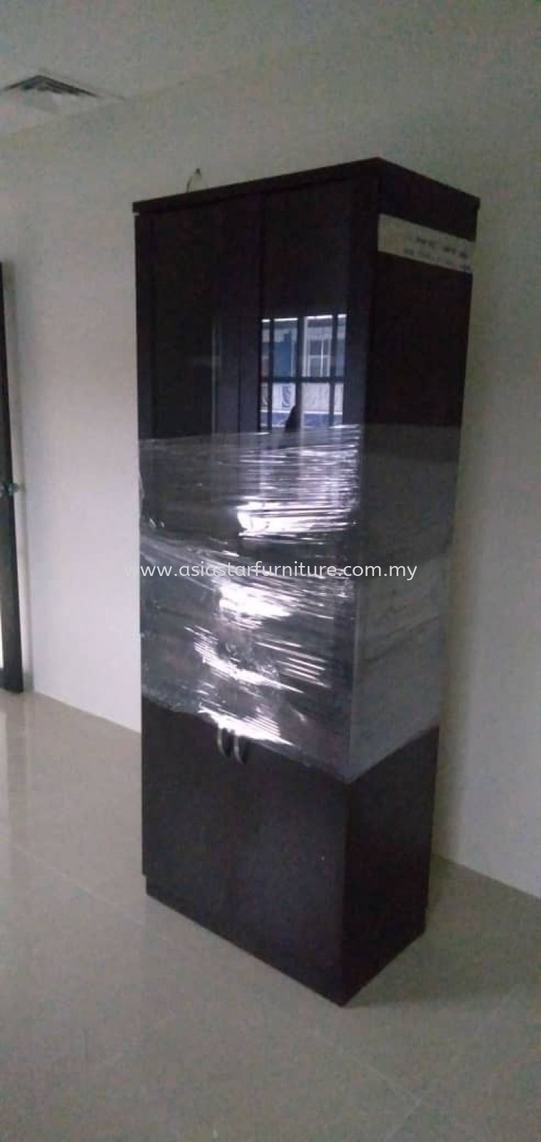 DELIVERY & INSTALLATION Q-YGD 21 HIGH OFFICE CABINET l WOODEN CABINET OFFICE FURNITURE l SETIA ALAM l SHAH ALAM l SELANGOR