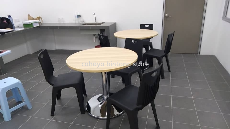 DELIVERY & INSTALLATION ROUND MEETING TABLE BR 90 & V CHAIR OFFICE FURNITURE | USJ TAIPAN | SUBANG JAYA | SELANGOR