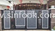 ALUMINIUM TRACKLESS FOLDING GATE Aluminium Trackless Folding Gate ALUMINIUM GATE