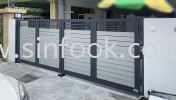 ALUMINIUM TRACKLESS FOLDING GATE Aluminium Trackless Folding Gate ALUMINIUM GATE