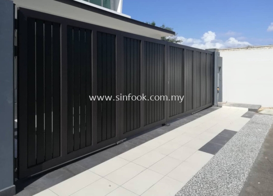 ALUMINIUM TRACKLESS FOLDING GATE