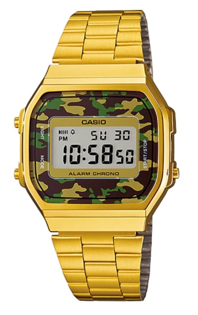 CASIO DIGITAL WATCH A168WEGC-3D