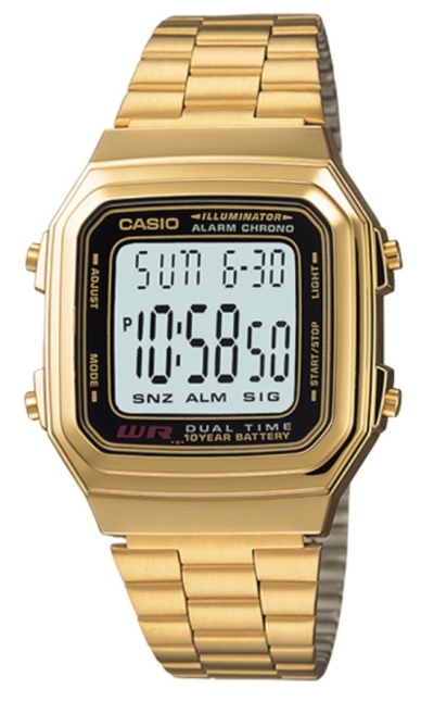 CASIO DIGITAL WATCH A178WGA-1A