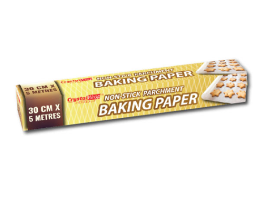 CrystalWrap Non-Stick Baking Paper Roll ( 30cm x 5m )