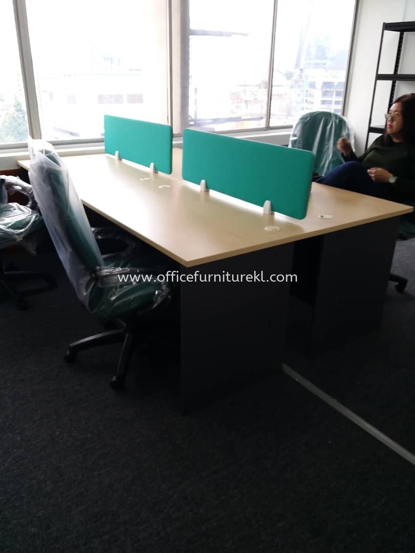 DELIVERY & INSTALLATION GT 127 WRITING OFFICE TABLE l DESKING OFFICE PANEL l HYDE OFFICE FABRIC CHAIR l OFFICE FURNITURE l TROPICANA METROPARK l SUBANG l SELANGOR