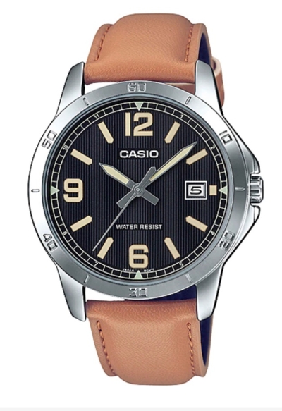 CASIO MTP-V004L-1B2 ANALOG MENS WATCH