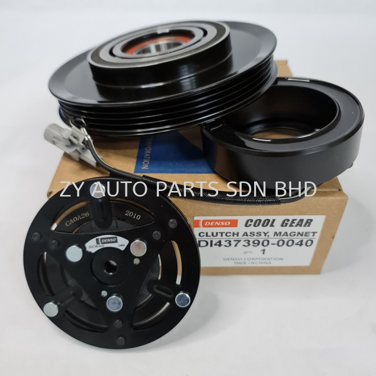 TOYOTA VIOS NCP42 DENSO COOLGEAR 4PK MAGNETIC CLUTCH DI437390-0040