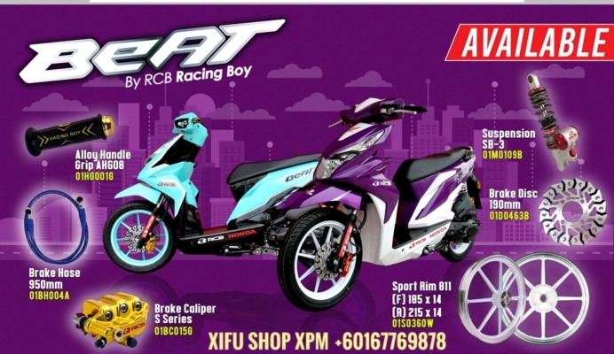 RACING BOY PARTS CATALOG 