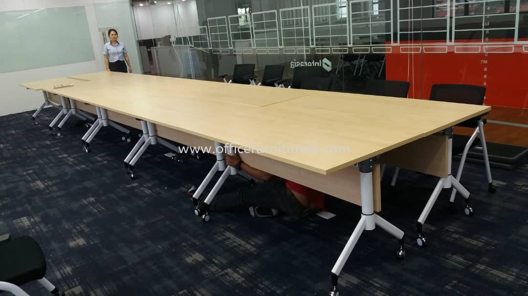 FREE DELIVERY & INSTALLATION TREND FOLDING OFFICE TABLE l TRENDS FOLDING OFFICE MESH CHAIR l OFFICE FURNITURE l DAMANSARA JAYA l PETALING JAYA l SELANGOR