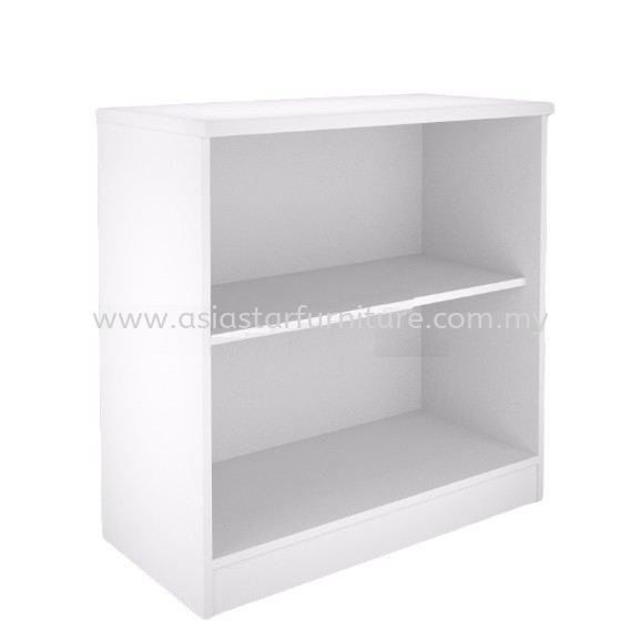 BERLIN OPEN SHELF LOW OFFICE CABINET (WHITE) - Office Furniture Mall Filing Cabinet | Filing Cabinet Selayang | Filing Cabinet Rawang | Filing Cabinet Kepong