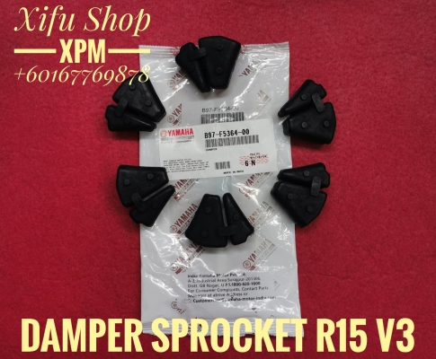 HUB RUBBER /DAMPER SPROCKET R15 V3 (1SET6PCS)B97-F5364-00 CWCALEE